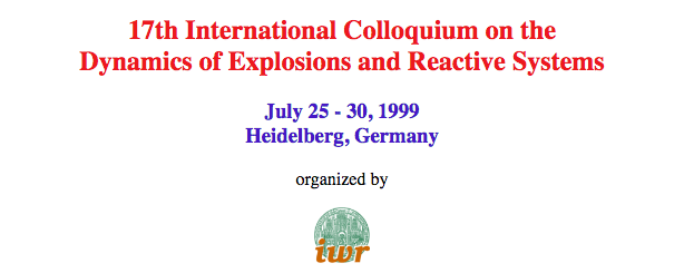 1999 ICDERS Proceedings